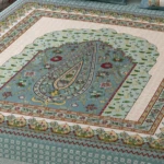 green cotton king size bedsheet (2)