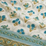 Green Floral Comforter (2)