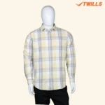LIGHT YELLOW CHECKS SHIRT (1)