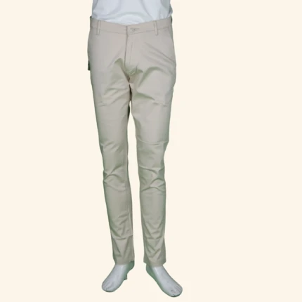 Mens Cream Trousers (1)