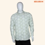 Mens Green Floral Shirt (1)