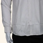 Mens White Checks Shirt (2)