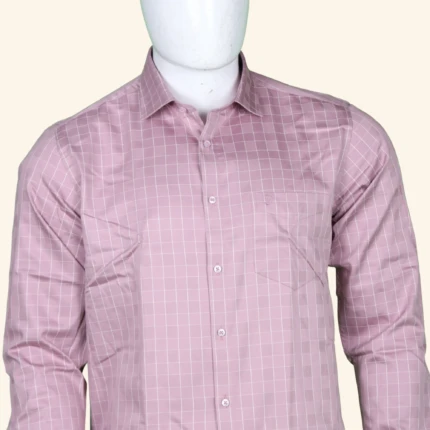 Mens Wood Rose Checks Shirt (1)