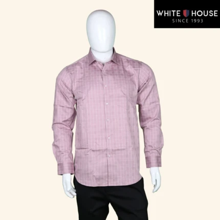 Mens Wood Rose Checks Shirt (1)