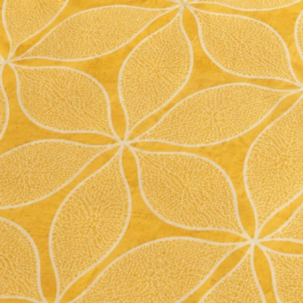 Mustard Pure Cotton Suer king Size Bedsheet (4)