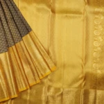 Navy Blue Kanchipuram Pattu Saree (2)