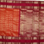 Orange Kanchipuram Pattu Saree (3)