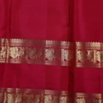 Orange Kanchipuram Pattu Saree (4)