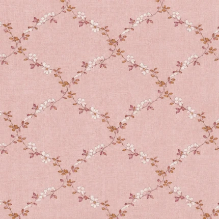 Pink Floral Single Cot Bedsheet (4)