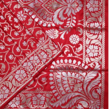 Red Banaras Pattu Saree (2)