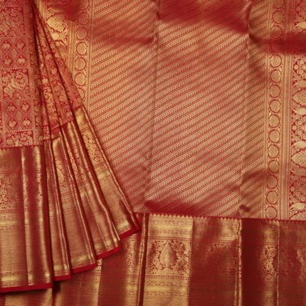 Red Kanchipuram Pattu Saree (2)
