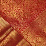 Red Kanchipuram Pattu Saree (5)