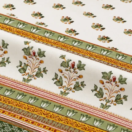 white cotton king size bedsheet (4)