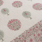 White Floral Cotton Comforter (2)