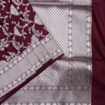 Wine Banaras Pattu Saree (2)