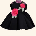 BLACK GIRLS SHORT FROCK (1)