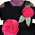 BLACK GIRLS SHORT FROCK (4)