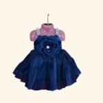 BLUE GIRLS SHORT FROCK (1)