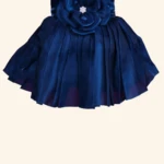 BLUE GIRLS SHORT FROCK (2)