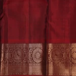 Bottle green kanchipuram pattu saree (4)