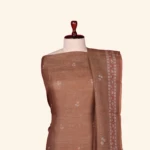 brown kota dress material (2)
