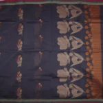 coal grey coimbatore hamdloom saree (3)