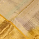cream kanchipuram pattu saree (5)