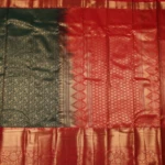 DARK GREEN KANCHIPURAM SAREE (3)