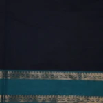 Dark navy blue coimbatore handloom saree (4)