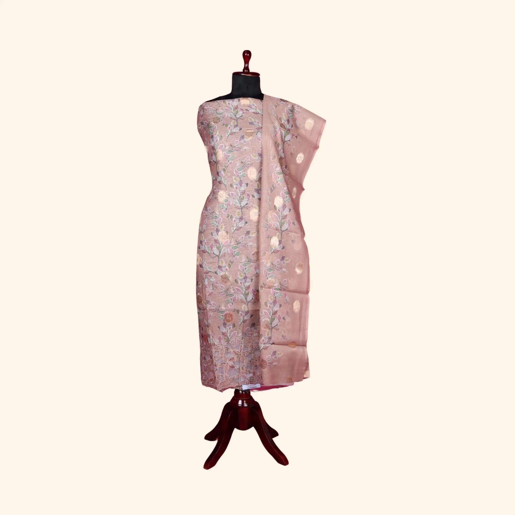 dusty peach muslin dress material (1) dusty peach muslin dress material (1)