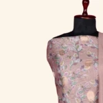 dusty peach muslin dress material (4)