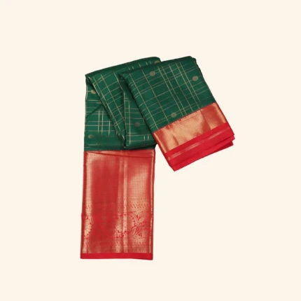 GREEN VINTAGE SAREE (1)