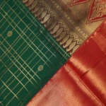 GREEN VINTAGE SAREE (5)