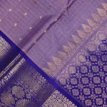 Lavender kanchipuram pattu saree (5)