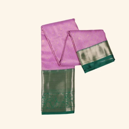 LAVENDER PATTU SAREE (1)