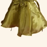 lemon yellow girls short frock (2)