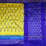 LEMON YELLOW POCHAM PALLY PATTU SAREE (3)