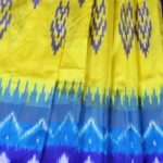 LEMON YELLOW POCHAM PALLY PATTU SAREE (5)