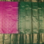 MAGENTA PINK KANCHIPURAM SAREE (3)