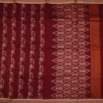 Maroon coimbatore handloom saree (3)