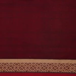 Maroon coimbatore handloom saree (4)