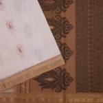 Off whiteCoimbatore handloom saree (2)