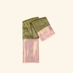 OLIVE GREEN KAMCHIPURAM SAREE (1)