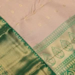PEACH KANCHIPURAM SAREE (10)