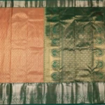 PEACH KANCHIPURAM SAREE (3)