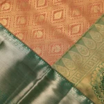 PEACH KANCHIPURAM SAREE (5)