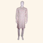 peach kurtha pyjaama (1)