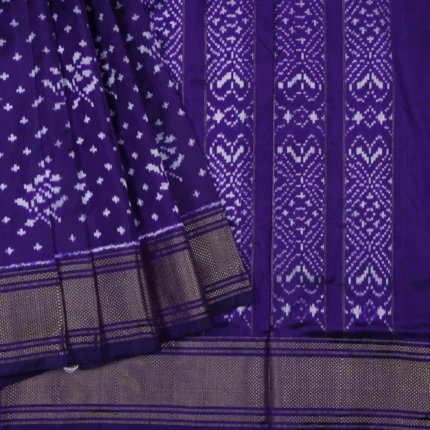 PURPLE POCHAMPALLY PATTU SAREE (2)