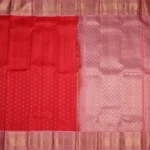 Red kanchipuram pattu saree (3)