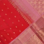 Red kanchipuram pattu saree (5)